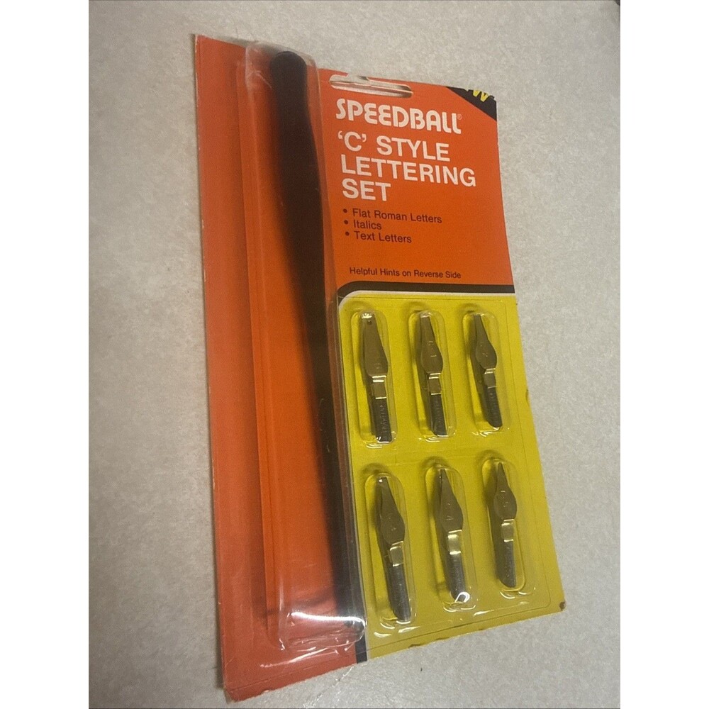 Speedball C Style Lettering Set - Picture 4 of 10
